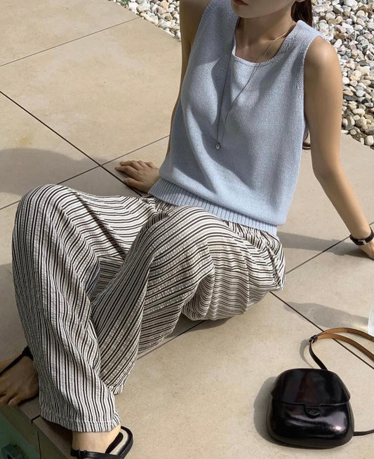 Stripes resort pants