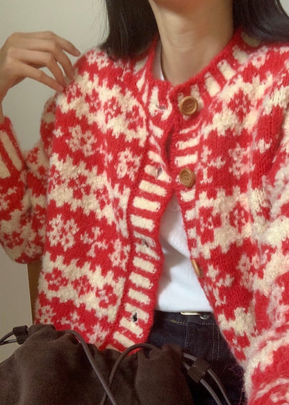 Snowflake cardigan