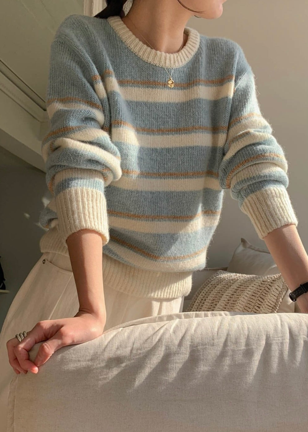 Chilling stripes wool jumpers