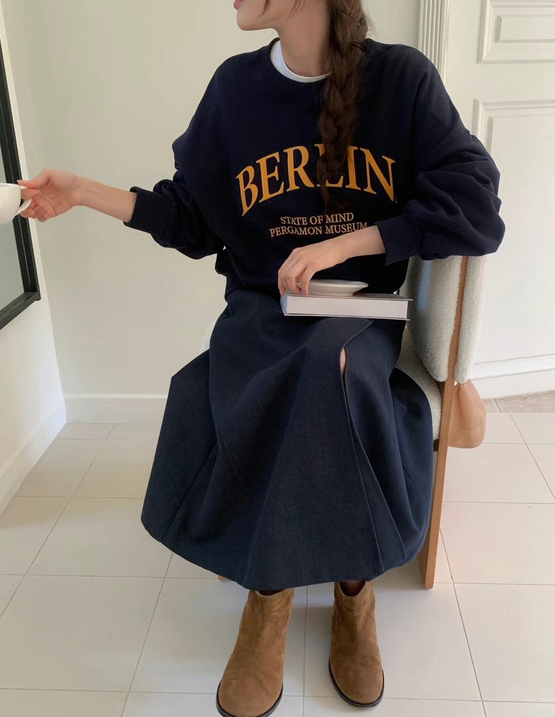 Berlin retro sweater