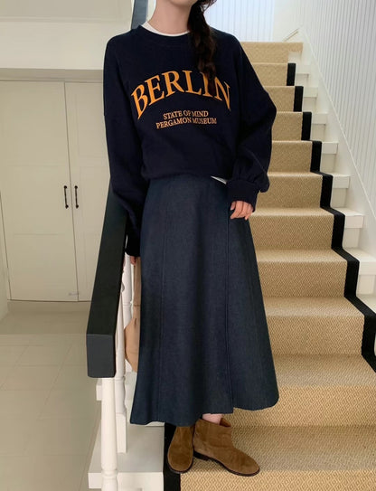 Berlin retro sweater