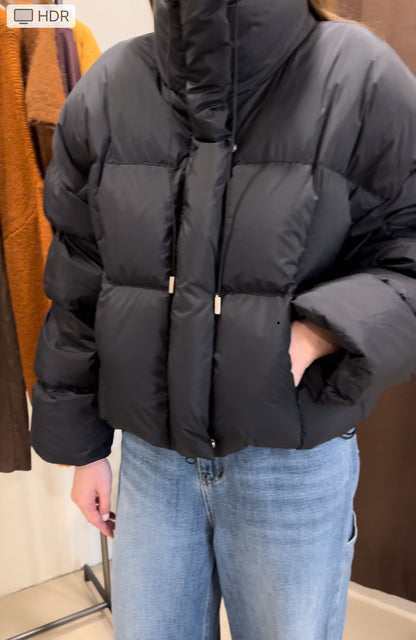 High neck down jacket