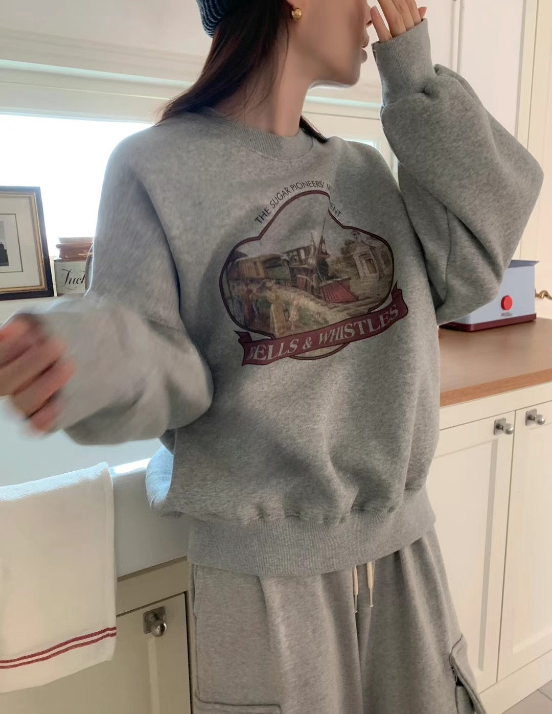 Steam train sweater