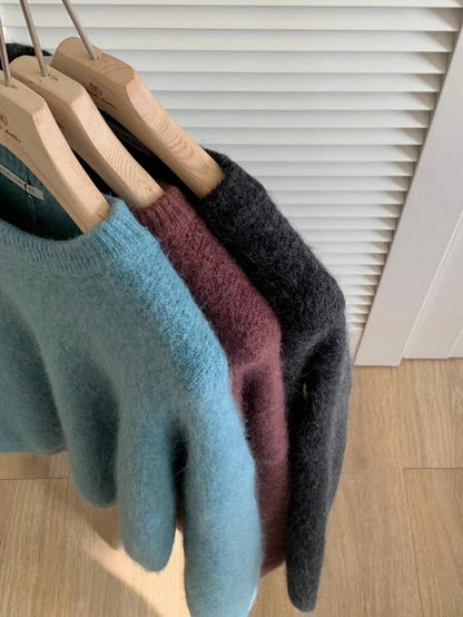 Angora sweater